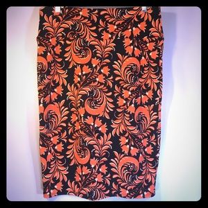 LuLaRoe Textured Cassie Pencil Skirt NWOT